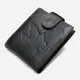 Портмоне чоловіче шкіряне для карток Vintage leather-20232 Чорне - зображення 7