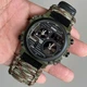 Часы наручные Skmei 2202CMGN Compass с термометром и кресалом Green/Camo - изображение 2