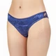 Трусы-бразилиана женские из сатина и кружева Felisiya Lingerie Синий 254-058атл M - изображение 1