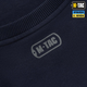 Пуловер тактический (кофта) M-Tac 4 Seasons Dark Navy Blue Размер 2XL - изображение 6