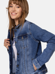 Kurtka jeansowa damska Lee Cooper FABIA-1223 XL Niebieska (5904347386450) - obraz 4