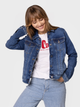 Kurtka jeansowa damska Lee Cooper FABIA-1223 XL Niebieska (5904347386450) - obraz 6