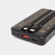 Портативний зарядний пристрій Power Bank із вбудованим кабелем та бездротовою зарядкою Remax RPP-580 Walking-Phantom PD20W+QC22.5W 10000 mAh Чорний - зображення 5
