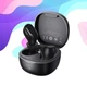 Беспроводные вакуумные наушники Baseus WMО1 Bluetooth блютуз в кейсе с микрофоном, Черные - изображение 1