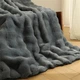 Королевский кролик Casablanket Плюшевое покрывало 200х230см Темно-серый - изображение 2