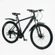 Велосипед спортивный 27.5" Corso Madmax, гидравлический тормоз Shimano, оборудование Shimano Altus, 24 скорости. Black (152796) - изображение 2