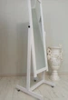 Зеркало напольное на колесиках Фацет Horn 150x46x44 см Белое HORNWW - изображение 6