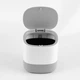 Відро для сміття настільне з кришкою MVM MY HOME 1.5 л Білий/сірий (BIN-21 1,5L WHITE/GRAY) - зображення 4