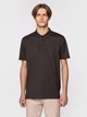 Koszulka polo męska Lee Cooper ALAN-7124 M Ciemnobrązowa (5904347392093) - obraz 1