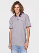 Koszulka polo męska Lee Cooper FALCON-2434 L Szara (5904347391928) - obraz 3