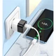 Мережевий зарядний пристрій HOCO C125A Transparent tribute single-port PD20W charger set(Type-C to Type-C) Transparent Black (6931474798374) - изображение 3