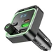 АЗП з FM-модулятором BOROFONE BC53 Highway PD20W+QC3.0 car BT FM transmitter 18W Black (6941991108457) - изображение 4