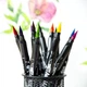 Набір акварельних фломастерів Centropen Aquarelle 1-9 мм 12 шт + 1 чорний лінер + 5 аркушів акварельного паперу А4 + пензлик (9383) - зображення 9