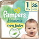 Pieluszki Pampers VPM Pure Harmonie Rozmiar 1 (2-5 kg) 35 szt (8700216251792) - obraz 1