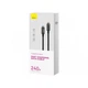 Кабель Baseus Tungsten Gold Type-C to Type-C 240W (2m) black - зображення 2
