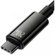 Кабель Baseus Tungsten Gold Type-C to Type-C 240W (2m) black - зображення 5