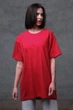 Оверсайз Футболка Without Woman 2XL/3XL Red 427891829 - изображение 2