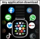 Смарт-годинник CDS9 Ultra 2 SIM-карта 180-камера AMOLED екран 4G 100+APP Black - изображение 11