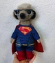 Мягкая игрушка Officials Product of Meerkovo сурикат Сергей супермен 28 см разноцветный - изображение 1