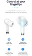 Беспроводные Bluetooth наушники HOCO EQ2 Thought White - изображение 9