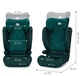Автокрісло Kinderkraft i-Spark Green (KCISPA00GRE0000) (00-00305241) - зображення 8