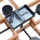 Люстра стельовий світильник CADRE 4xGX53 Чорний - зображення 3