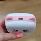 Термо фотопринтер портативный детский принтер для печати стикеров mini printer с набором бумаги 3 шт + фломастеры Белый с розовым - изображение 15