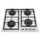 Газовая варочная поверхность ELEYUS VITA 60 WH CF - изображение 2