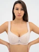 Бюстгальтер с косточками Effetto Simona 009 11 03 75D Серебряный пион (4750904437049) - изображение 1