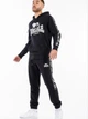 Худі чоловіче утеплене Lonsdale Scousburgh 117553-1500 S Чорний/Білий (4255581524674) - зображення 3