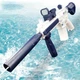 Аккумуляторный водный автомат с прицелом Water Gun M416 синий - изображение 7