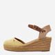 Espadryle damskie na koturnie Wrangler Bela Semi Wedge 20241055.85A 36 23.5 cm Jasnożółte (5400821979908) - obraz 3