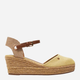 Espadryle damskie na koturnie Wrangler Bela Semi Wedge 20241055.85A 41 Jasnożółte (5400821979953) - obraz 1