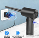 Аккумуляторный ручной Компрессор Xiaomi Wireless Air Duster Black (3299650) - изображение 5