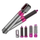 Стайлер фен щітка для волосся 5в1 Hair Brush в кейсі 1000Вт UKC 9234 Pink ТР - зображення 4