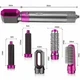 Стайлер фен щітка для волосся 5в1 Hair Brush в кейсі 1000Вт UKC 9234 Pink ТР - зображення 5