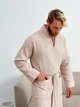 Банный мужской халат для бассейна Бежевый XXL (ВК4402В-4) - изображение 5