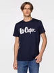 Koszulka męska bawełniana Lee Cooper SCRIPT5-2405 L Granatowa (5904347396138) - obraz 1