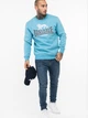 Свитшот на флисе мужской Lonsdale Lawins 117463-3104 XL Голубой/Белый/Синий (4255581527736) - изображение 3