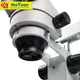Микроскоп тринокулярный MaYuan MY-L2745 / двойной кронштейн / LED подсветка / кратность 45X - изображение 4