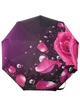 Зонт женский автомат Rain Flowers c цветочным принтом 9 спиц анти-ветер (1080/2) - изображение 2