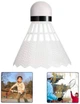 Набор воланов нейлоновых для бадминтона Newt Badminton Shuttlecocks 6 шт Белые (NE-BD-004W) - изображение 3
