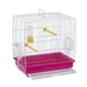 Клітка для птахів Ferplast REKORD 1, біла, 35,5 x 24,7 xh 37 cm - зображення 2