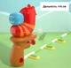Детский игрушечный водяной пистолет "Larva" + контейнер, цв. красный "G" (82252299) - изображение 2
