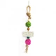 Игрушка Точилка для клюва попугаев 25см Zelena Zoo цвета в ассортименте - изображение 1