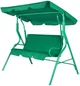 Качель с накрытием 3-местная Funfit Relax 180 см Green, 180 - изображение 5