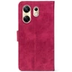 Чохол-книжка Crazy Horse Clasic для Infinix Zero 30 4G Magenta (Front) (55907) - зображення 3