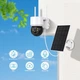 Вулична WiFi IPкамера Q6 сонячна панель зарядки акумулятор 5200мАг PIR сенсор руху - зображення 2