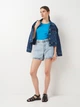 Футболка женская Fruit of the Loom Valueweight Ladies 0613720ZU S Бирюзовая (Tr2000000014371) - изображение 2