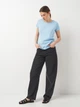 Футболка женская Fruit of the Loom Valueweight Ladies 0613720YT L Голубая (Tr2000000014456) - изображение 2